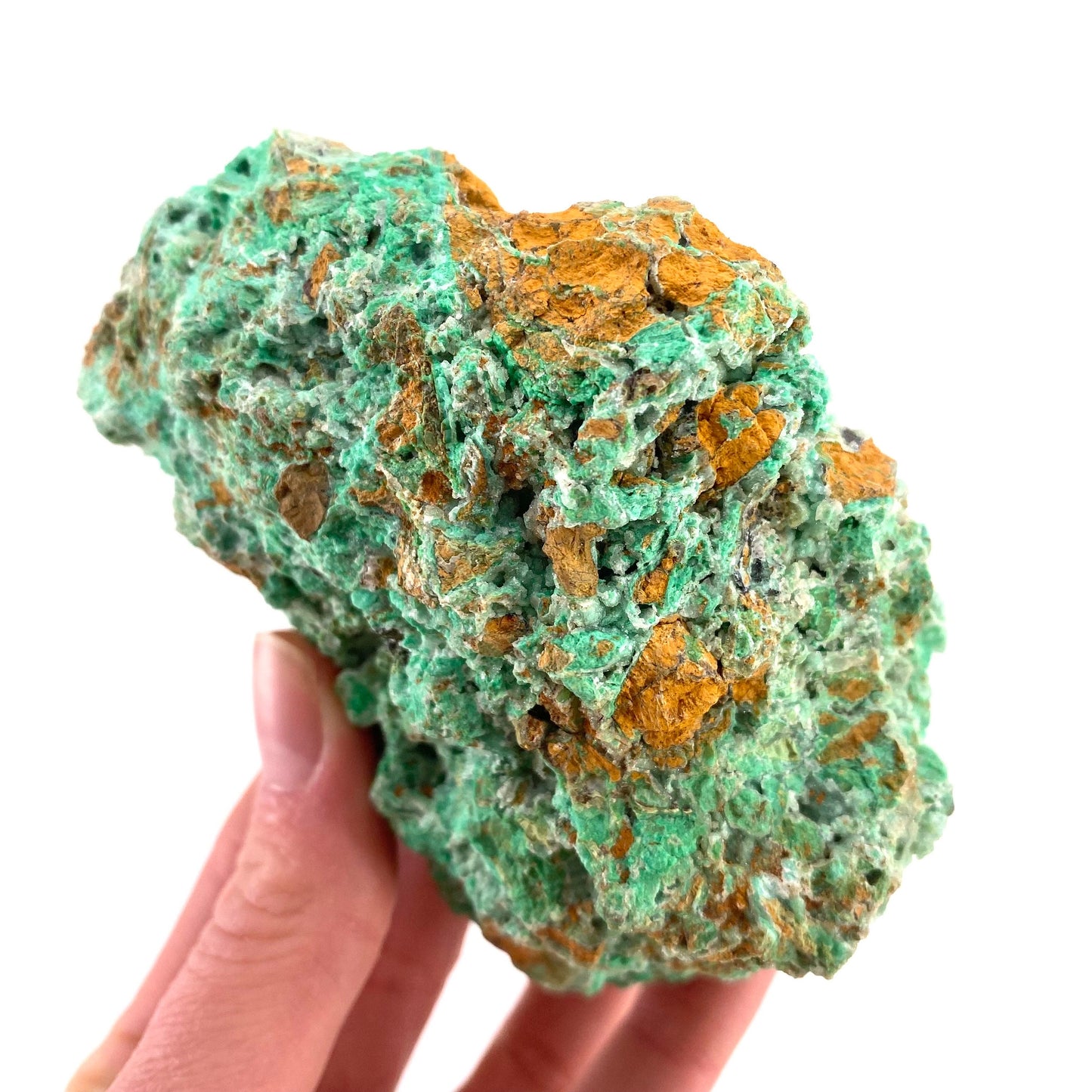 Druzy Mint Chrysoprase (Indonesia) | mint chrysoprase, druzy chrysoprase, druzy crystal, mineral specimen, crystals