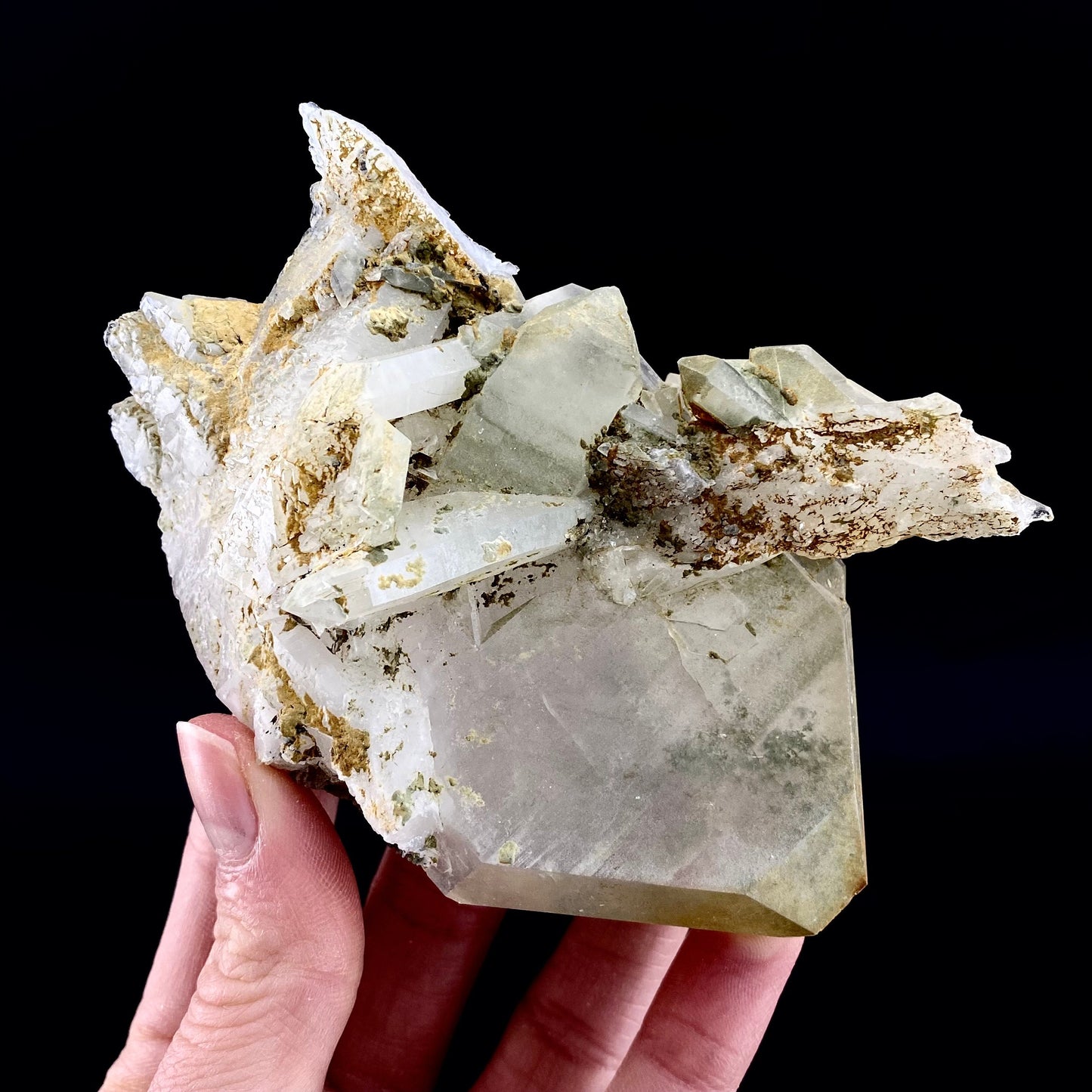 Tabular Chlorite Quartz (Pakistan) | phantom quartz, natural quartz, Quartz crystal