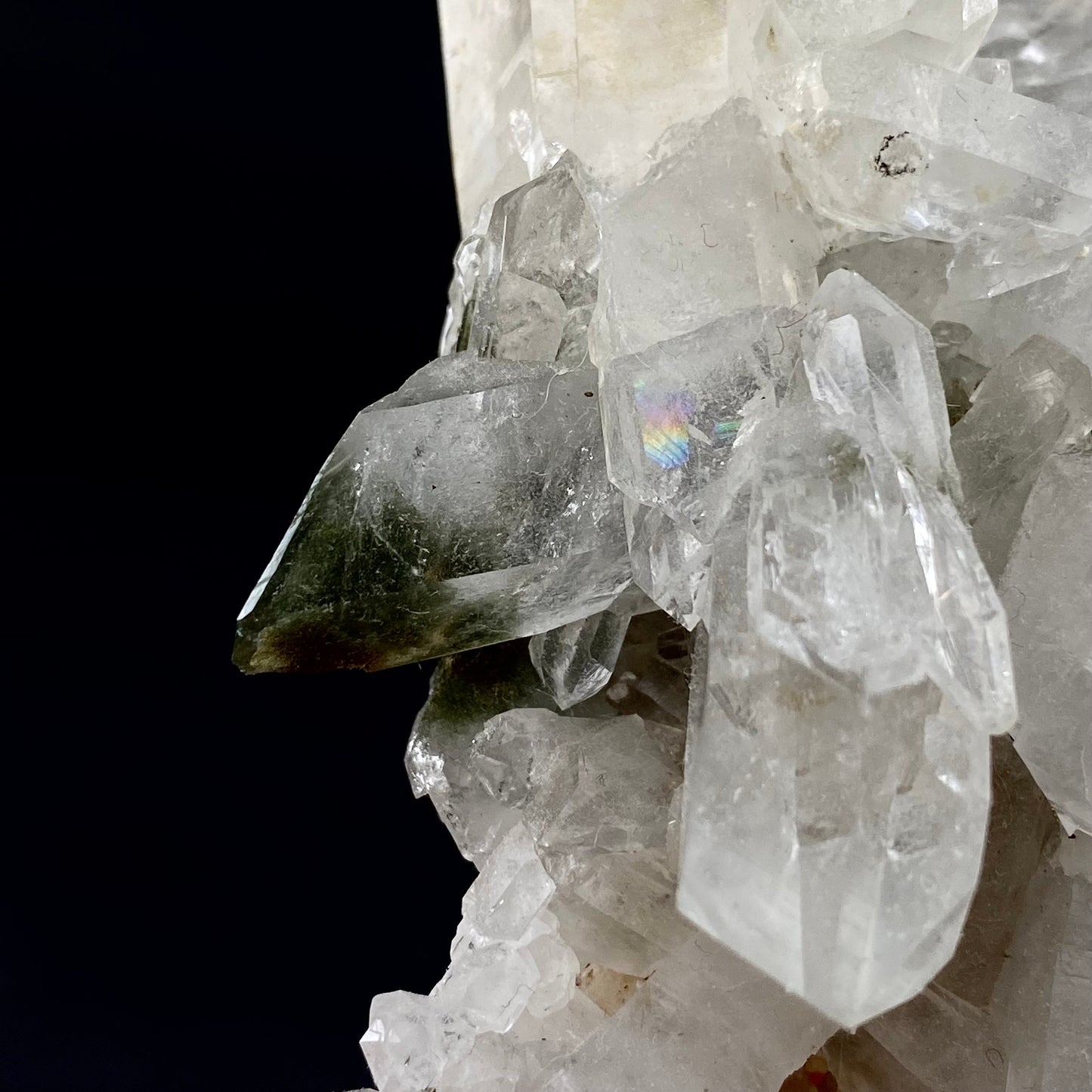 Chlorite Quartz (Pakistan) | green phantom quartz, chlorite quartz, green chlorite quartz