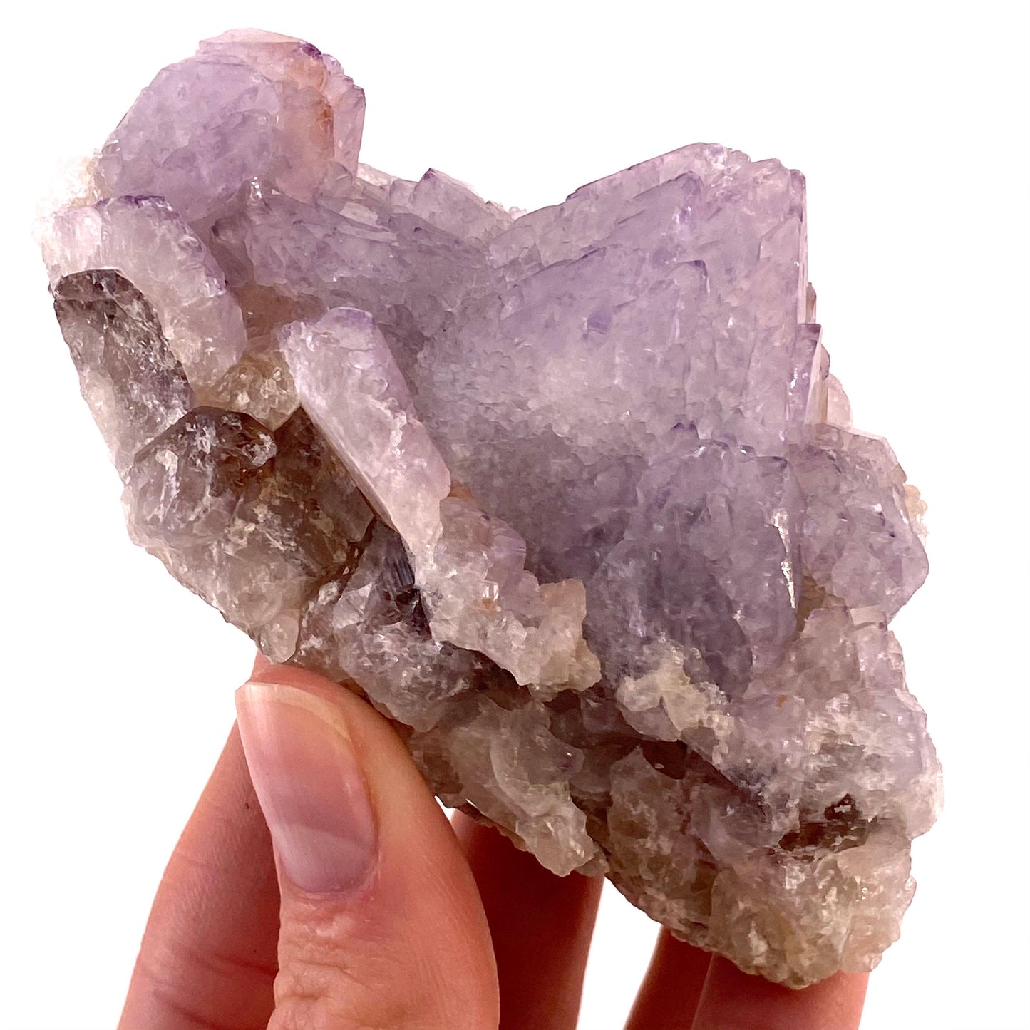 Spirit quartz crystal, spirit quartz cluster, spirit amethyst