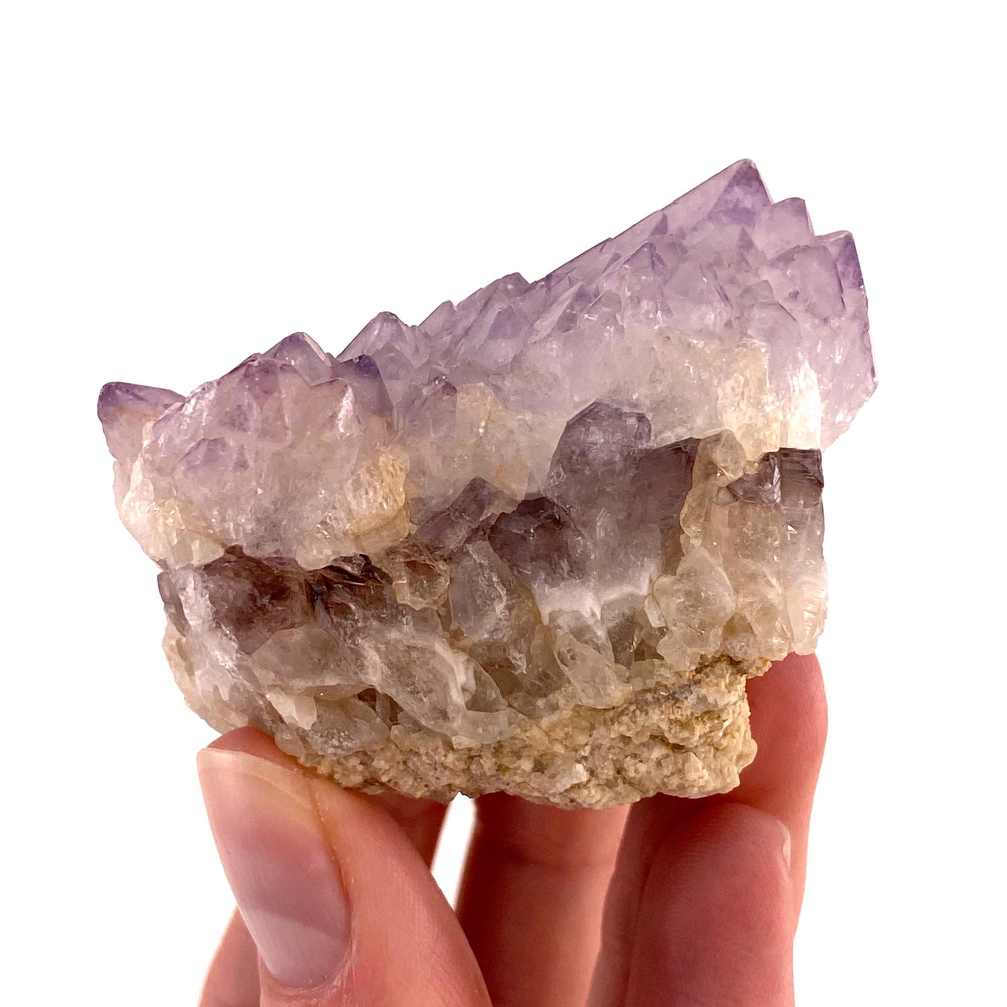 Spirit quartz crystal, spirit quartz cluster, spirit amethyst
