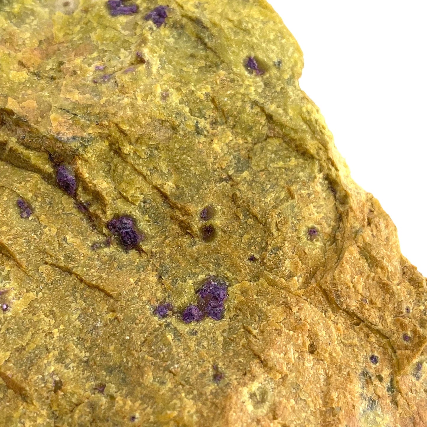 Raw Atlantisite (Tasmania) | stichtite in serpentine, serpentine, purple stichtite, stichtite
