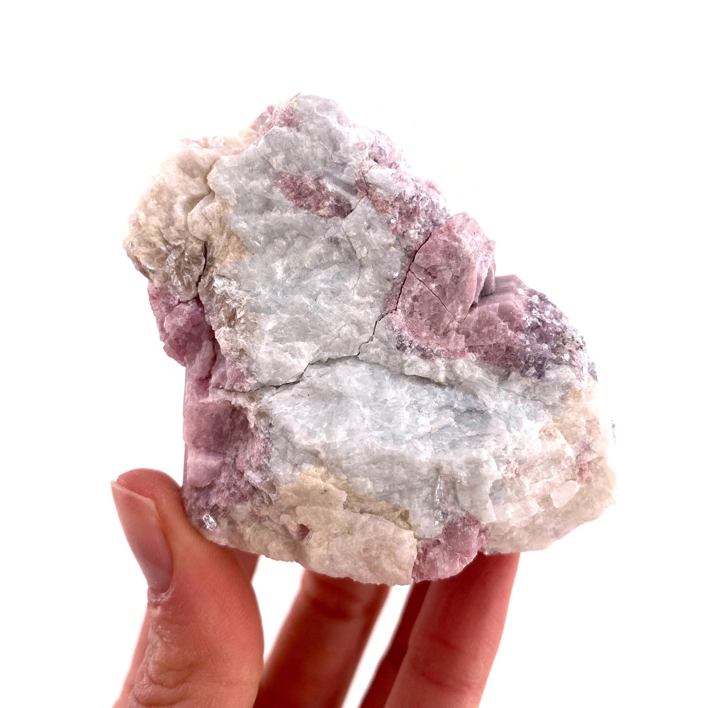 Pink Tourmaline in Quartz (Namibia), raw tourmaline, rubellite, pink tourmaline, raw lepidolite
