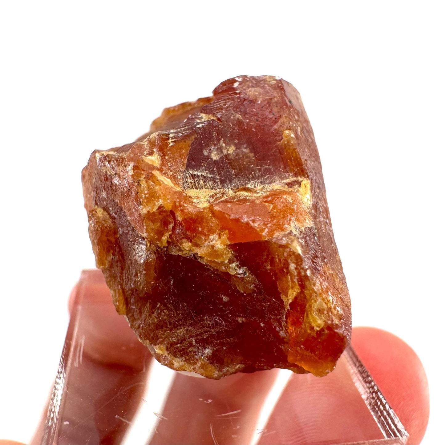 Rare! Scheelite (Pakistan) | natural orange scheelite, raw scheelite, scheelite crystal, natural crystal, mineral specimen, rare crystals