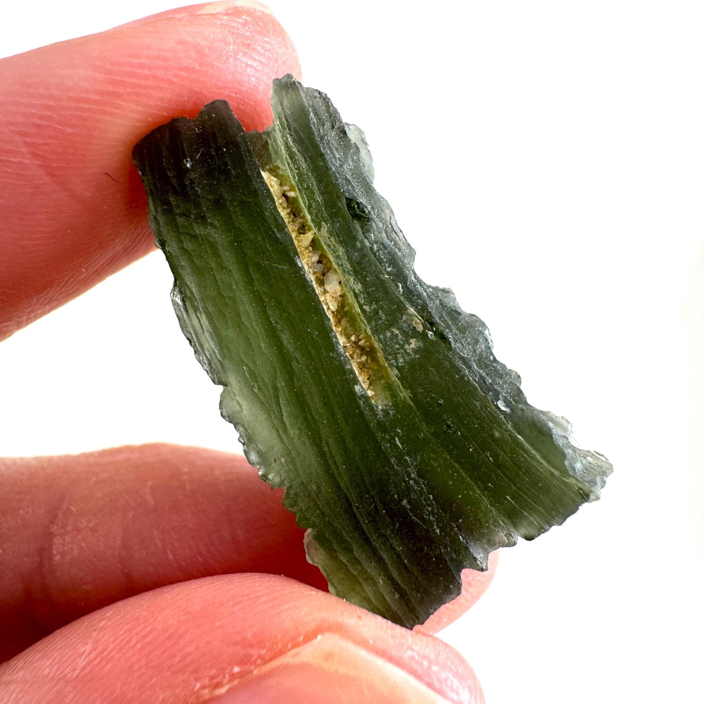 Genuine Moldavite (Czech Republic) | moldavite specimen, tektite, raw moldavite, authentic moldavite, real moldavite