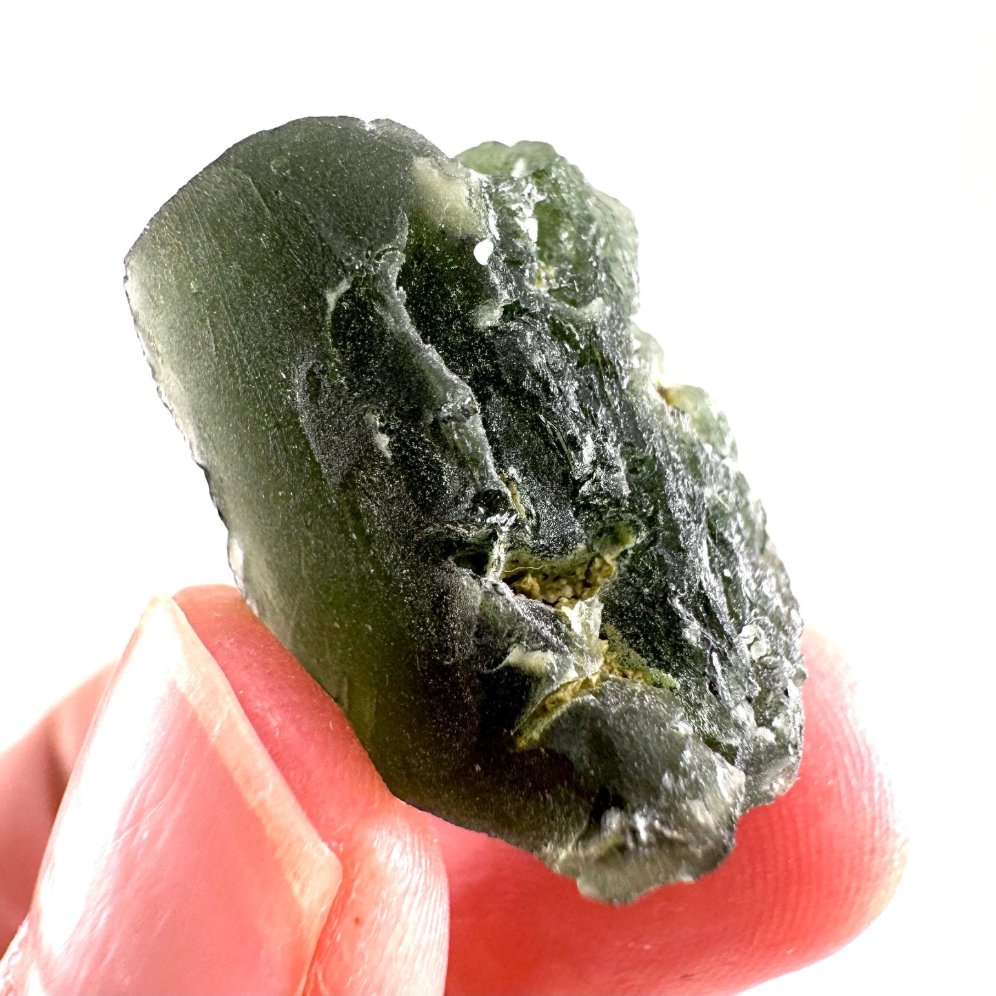 Genuine Moldavite (Czech Republic) | moldavite specimen, tektite, raw moldavite, authentic moldavite, real moldavite