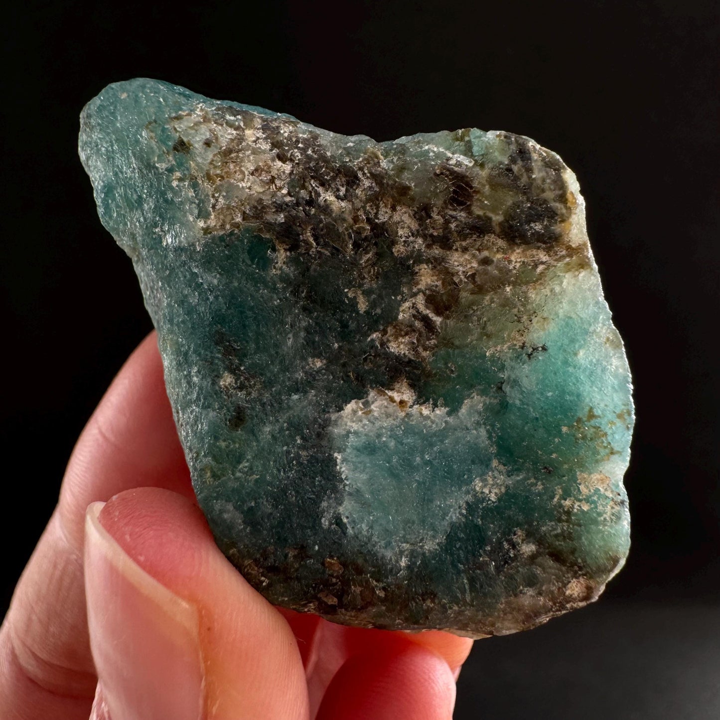 Rare! Grandidierite (Madagascar) | Grandidierite specimen, raw grandidierite, rare minerals, mineral specimen, rare crystals