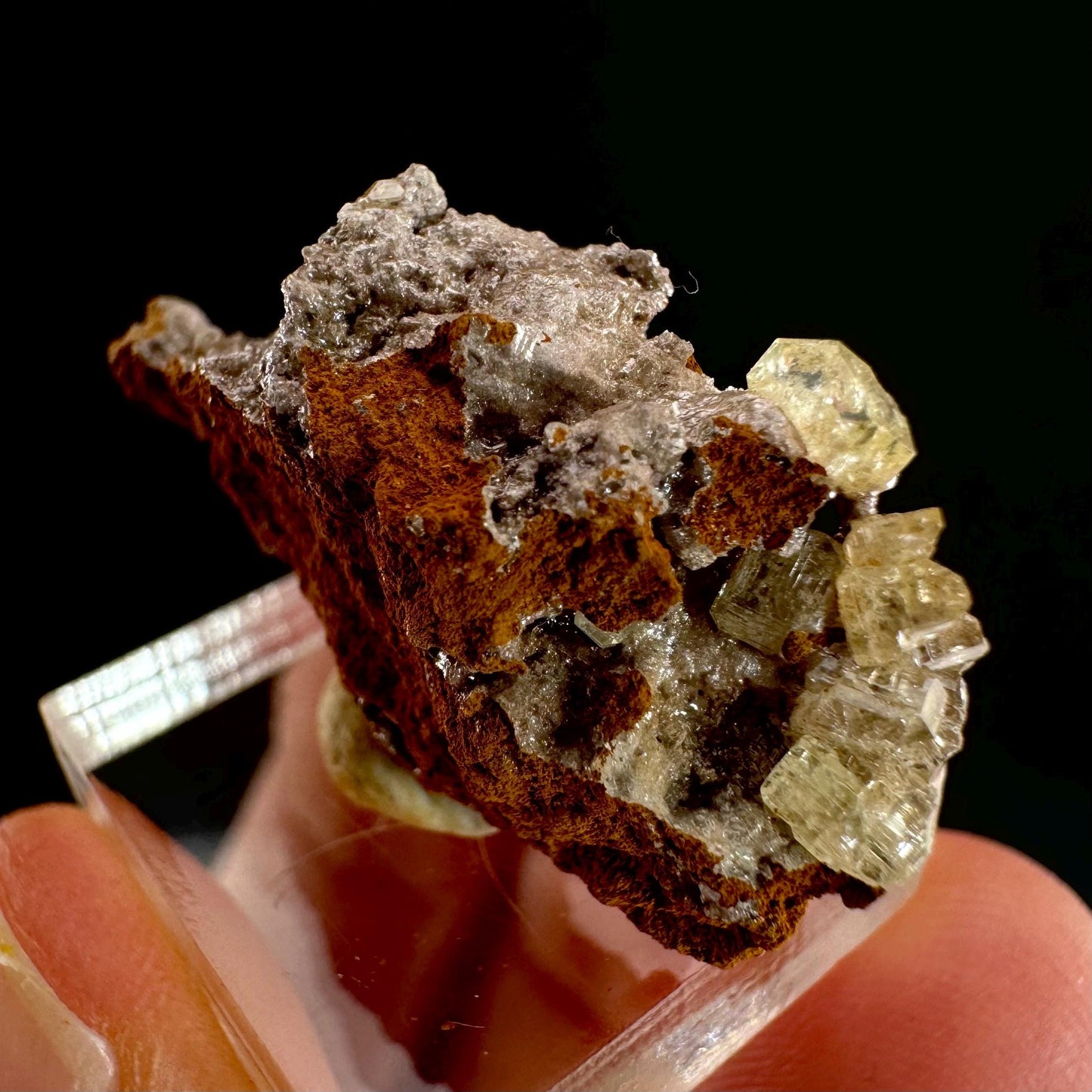 Mimetite (Thailand) | mimetite crystal, yellow mimetite, yellow crystal, rare crystals, mineral specimen, crystals
