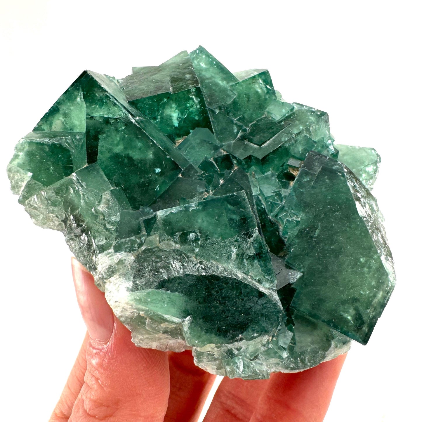 Green Cubic Fluorite (Madagascar) | fluorite cluster, raw fluorite, green fluorite, fluorite crystal