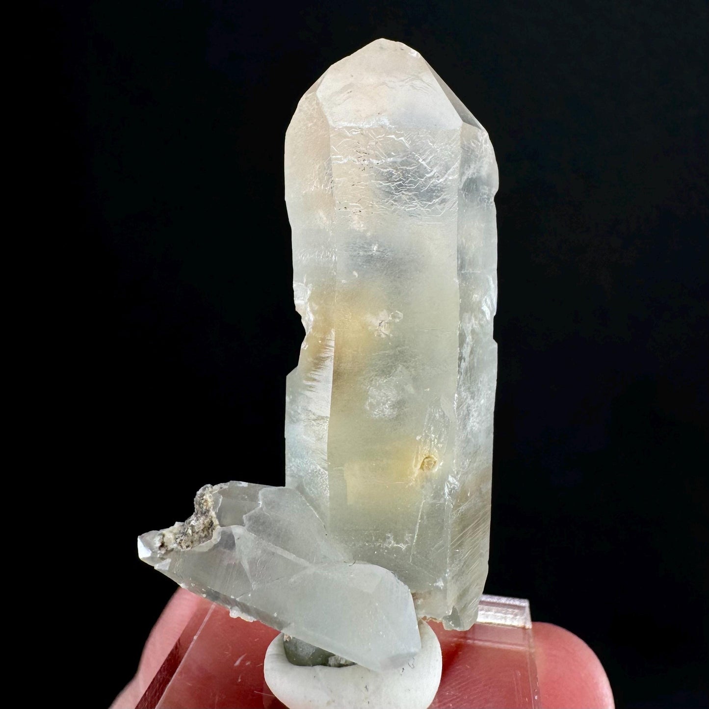 Yellow Bone Quartz & Epidote (Pakistan) | bone quartz, epidote quartz, green epidote, mango quartz