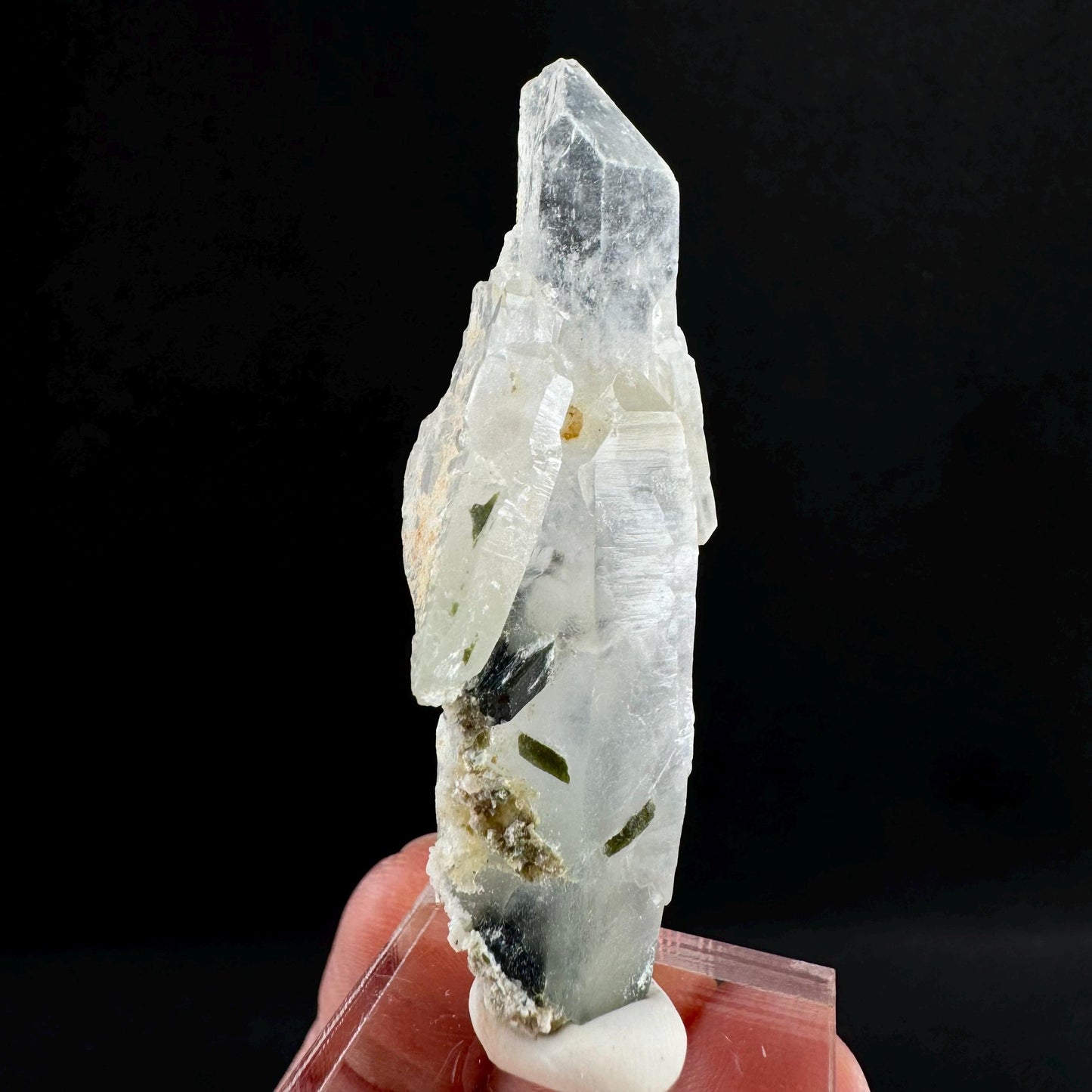 Yellow Bone Quartz & Epidote (Pakistan) | bone quartz, epidote quartz, green epidote, mango quartz