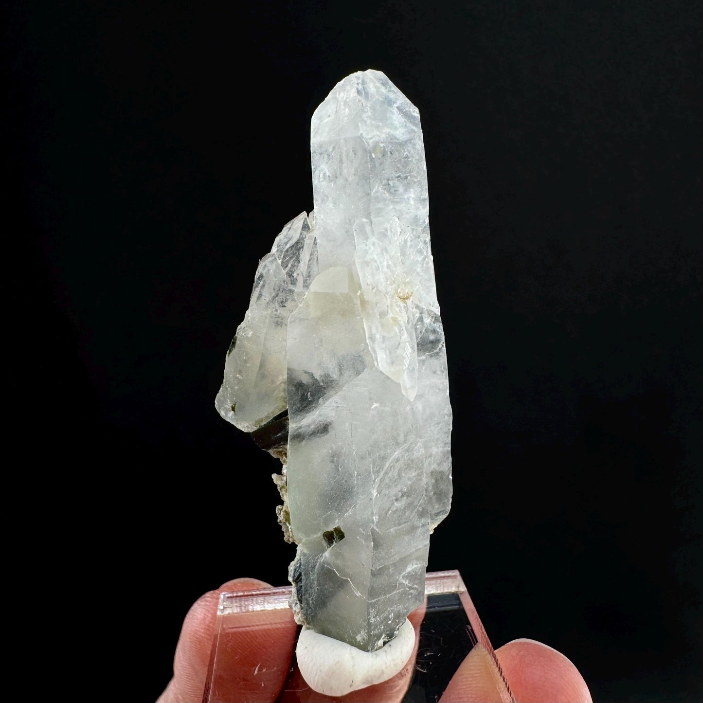 Yellow Bone Quartz & Epidote (Pakistan) | bone quartz, epidote quartz, green epidote, mango quartz