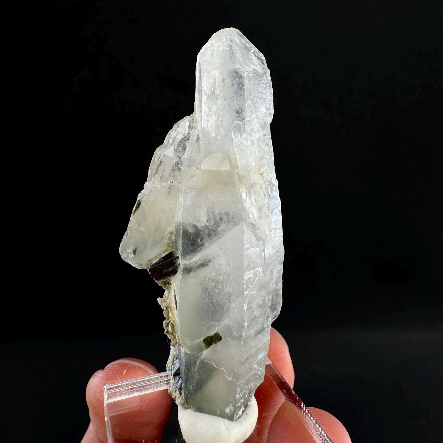 Yellow Bone Quartz & Epidote (Pakistan) | bone quartz, epidote quartz, green epidote, mango quartz