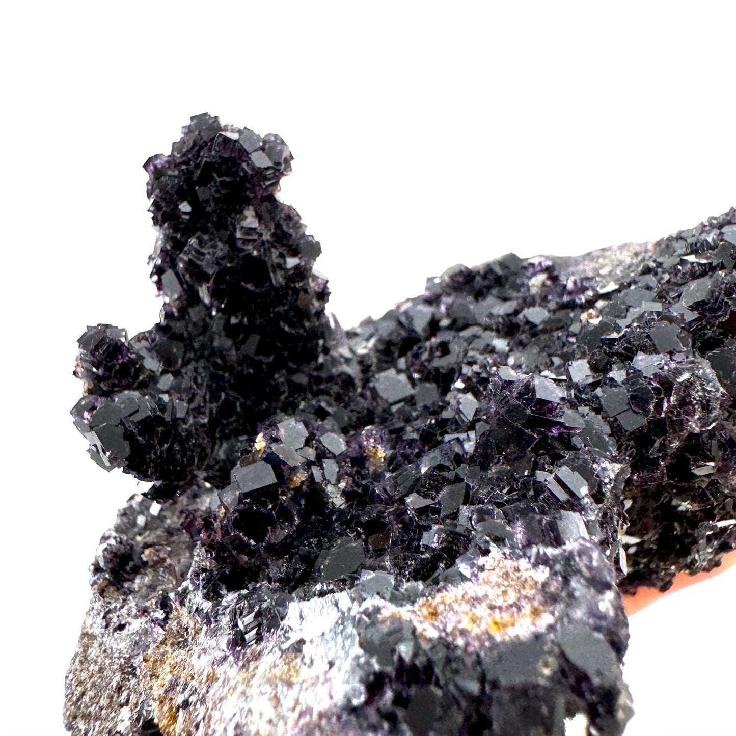 Okorusu Fluorite (Namibia) | fluorite cluster, cubic fluorite, purple fluorite, crystals, mineral specimen
