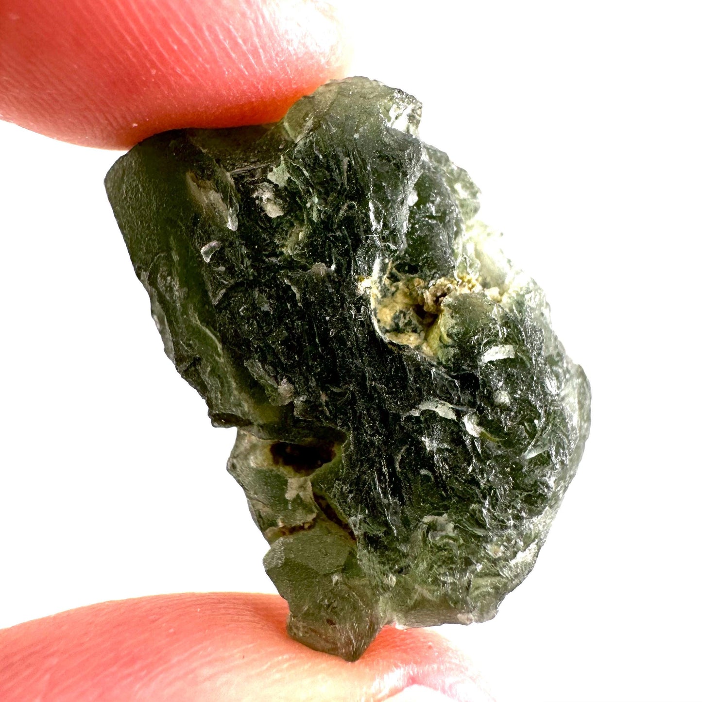 Genuine Moldavite (Czech Republic) | moldavite specimen, tektite, raw moldavite, authentic moldavite, real moldavite