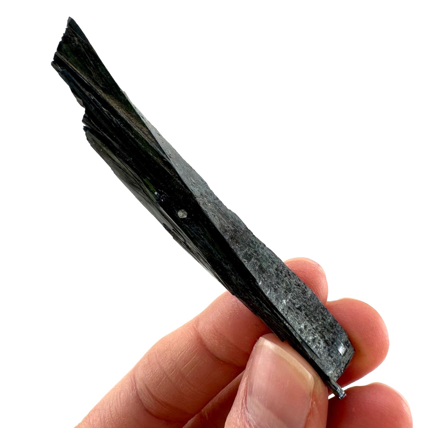 Vivianite Crystal (Brazil) | raw vivianite, natural vivianite, green vivianite, mineral specimen, crystals, vivianite blade