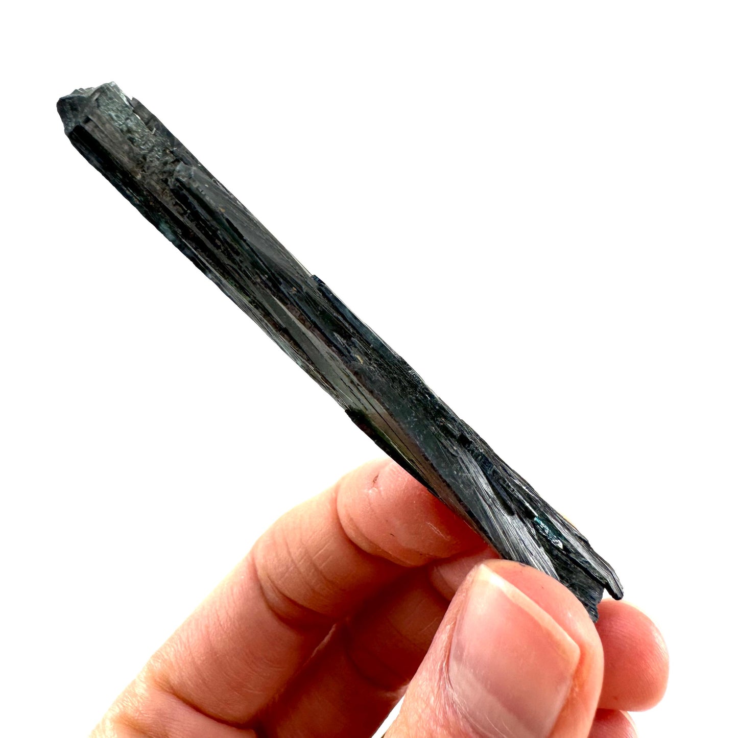 Vivianite Crystal (Brazil) | raw vivianite, natural vivianite, green vivianite, mineral specimen, crystals, vivianite blade