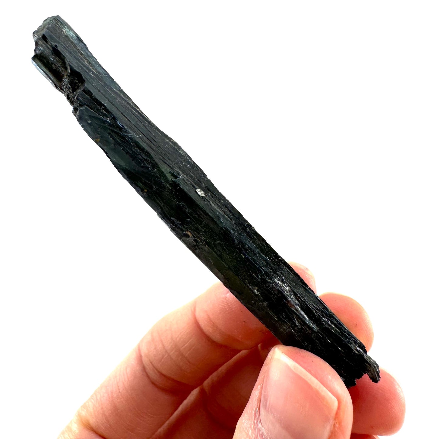 Vivianite Crystal (Brazil) | raw vivianite, natural vivianite, green vivianite, mineral specimen, crystals, vivianite blade