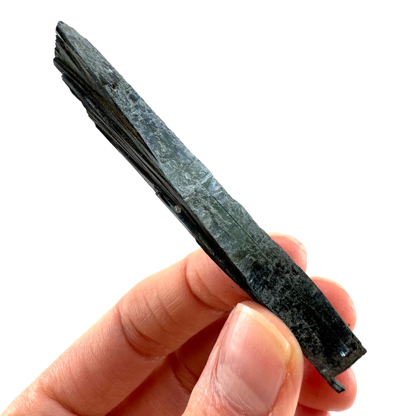 Vivianite Crystal (Brazil) | raw vivianite, natural vivianite, green vivianite, mineral specimen, crystals, vivianite blade