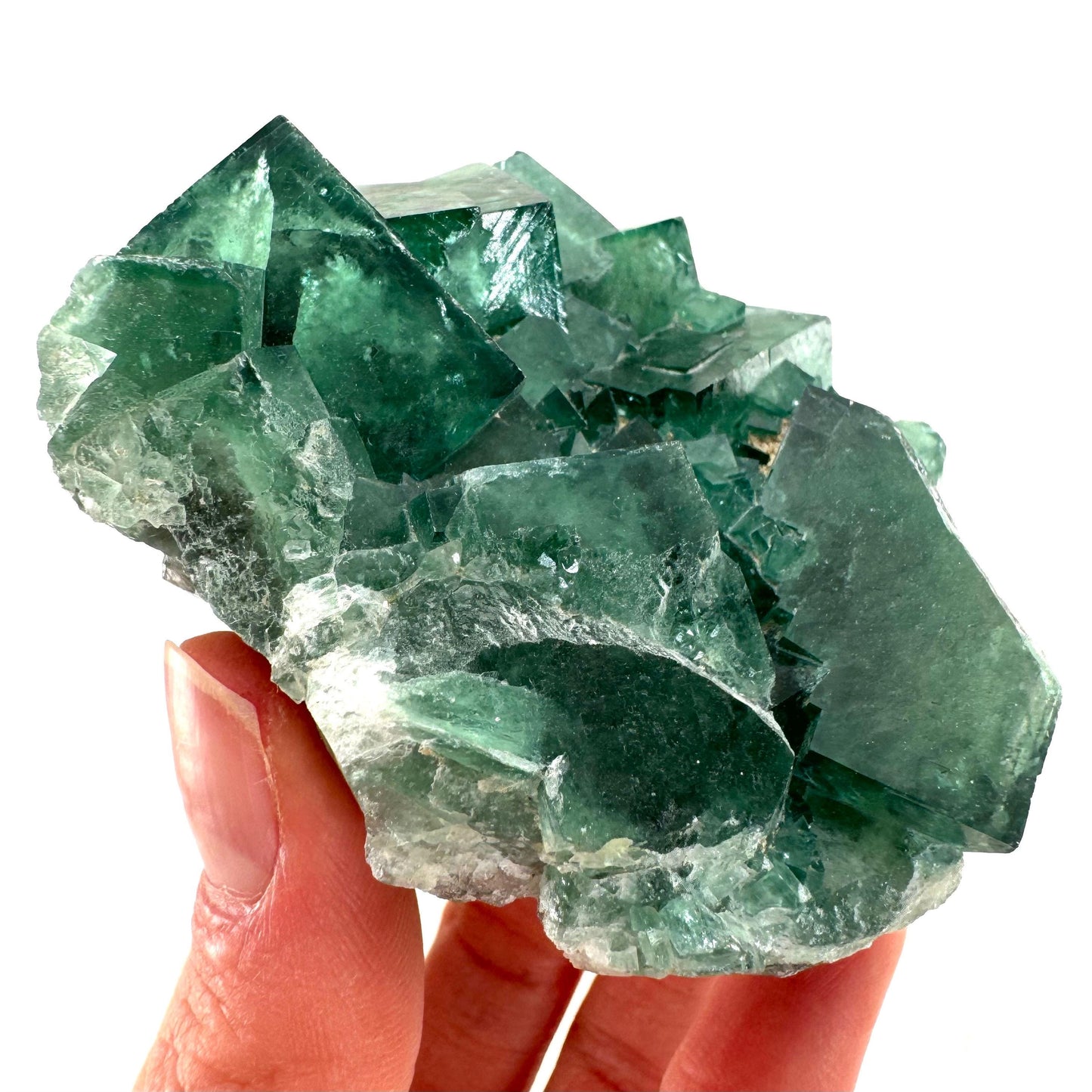 Green Cubic Fluorite (Madagascar) | fluorite cluster, raw fluorite, green fluorite, fluorite crystal
