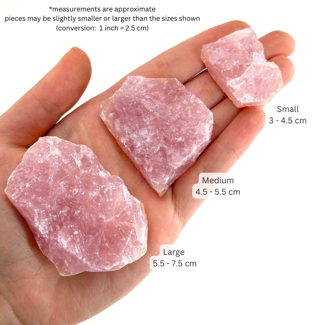 Raw Rose Quartz Chunk (South Africa) | rose quartz, raw crystal, rose quartz crystal, pink quartz
