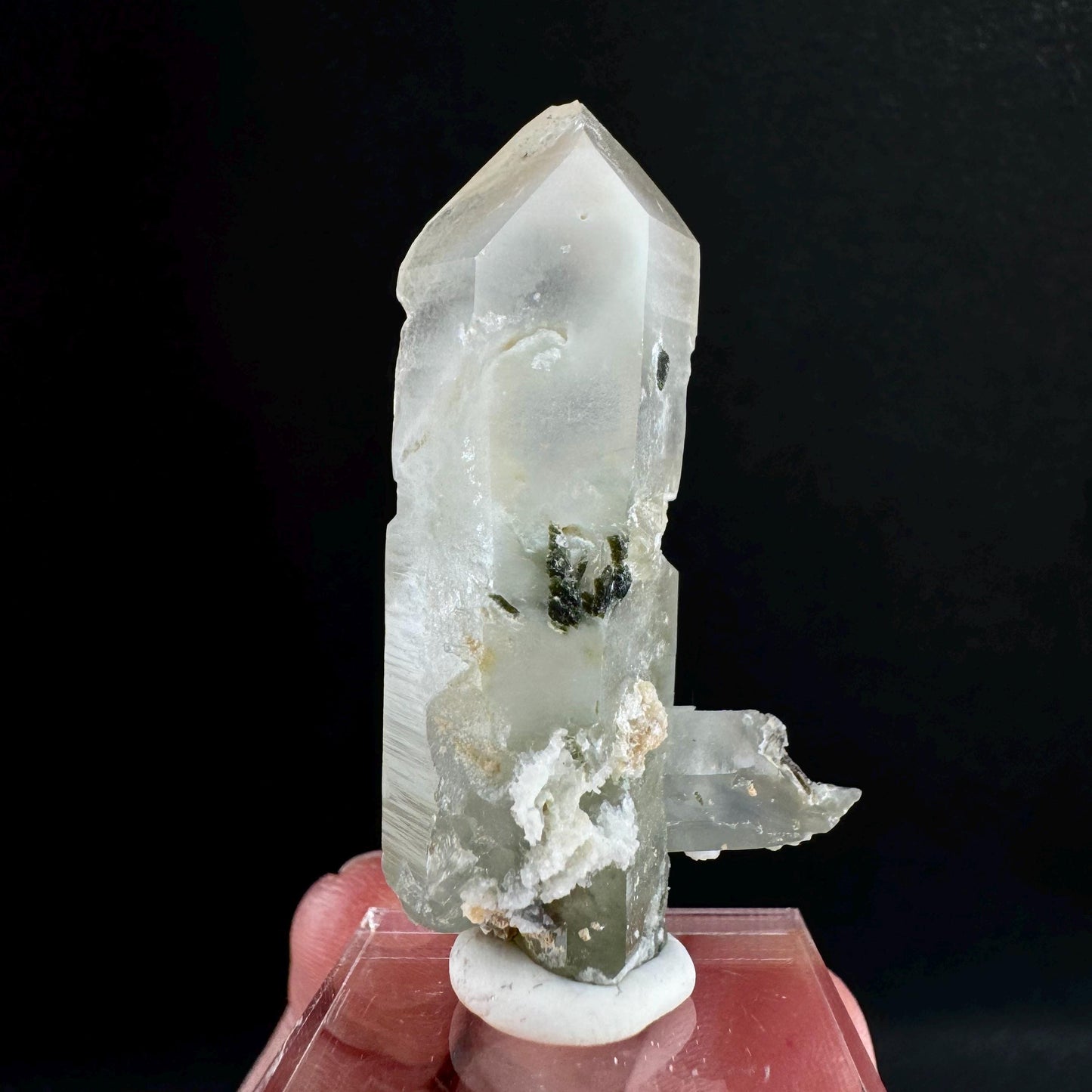 Yellow Bone Quartz & Epidote (Pakistan) | bone quartz, epidote quartz, green epidote, mango quartz
