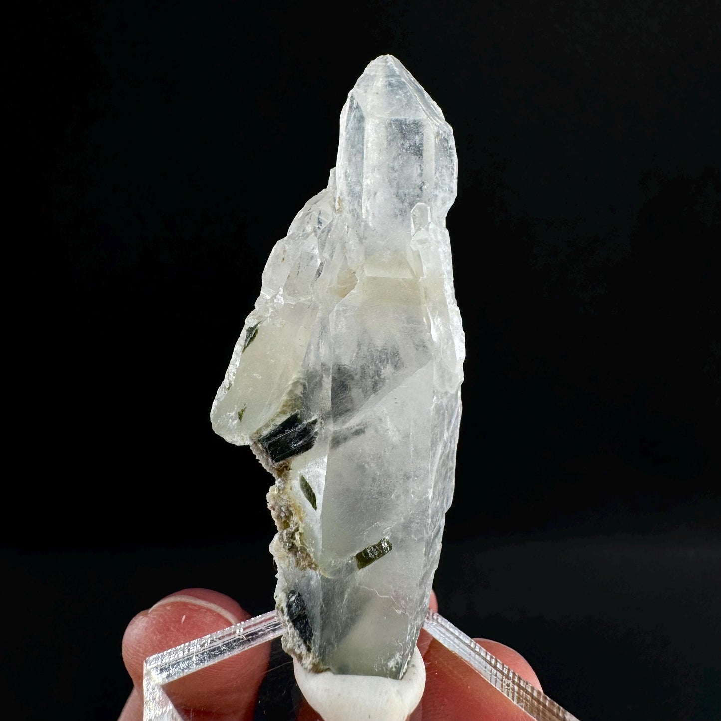 Yellow Bone Quartz & Epidote (Pakistan) | bone quartz, epidote quartz, green epidote, mango quartz