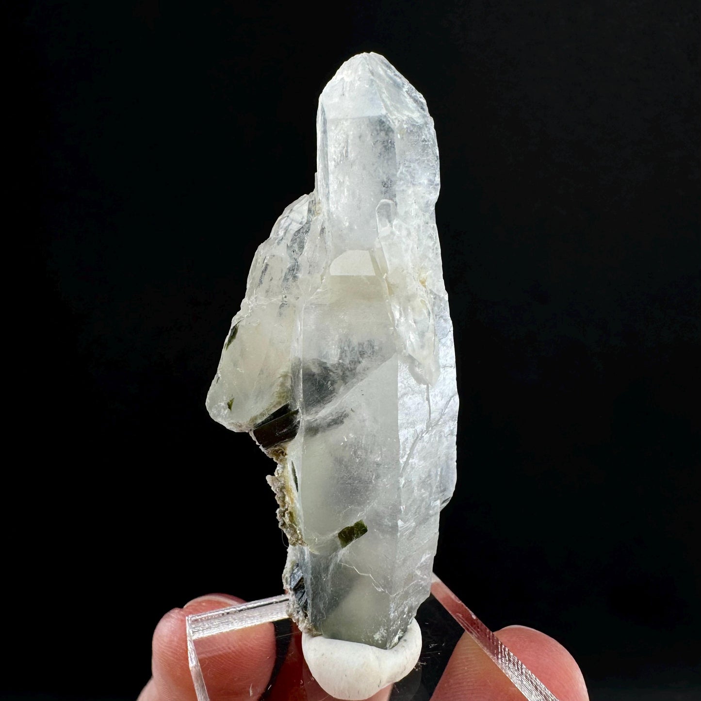 Yellow Bone Quartz & Epidote (Pakistan) | bone quartz, epidote quartz, green epidote, mango quartz