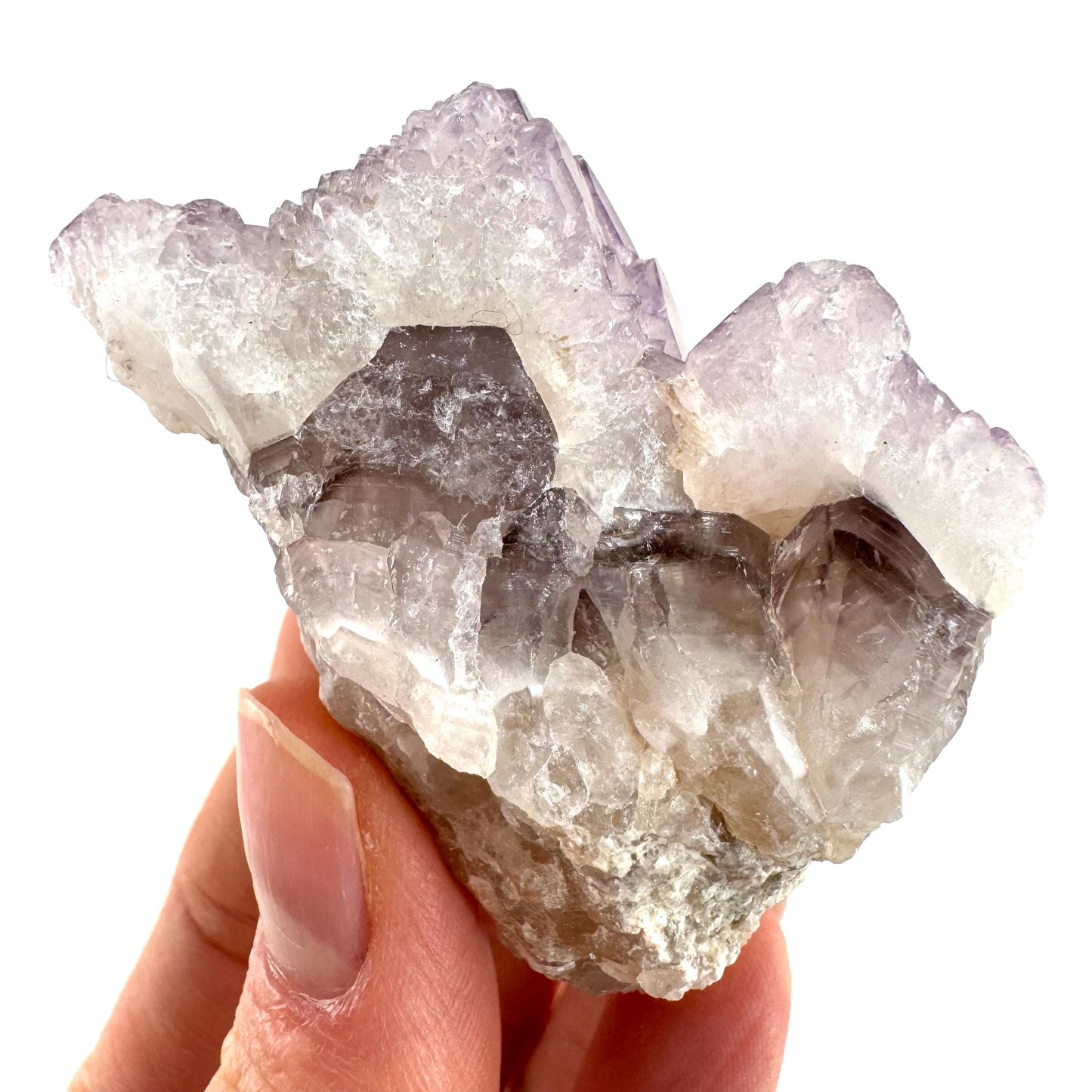 Spirit quartz crystal, spirit quartz cluster, spirit amethyst