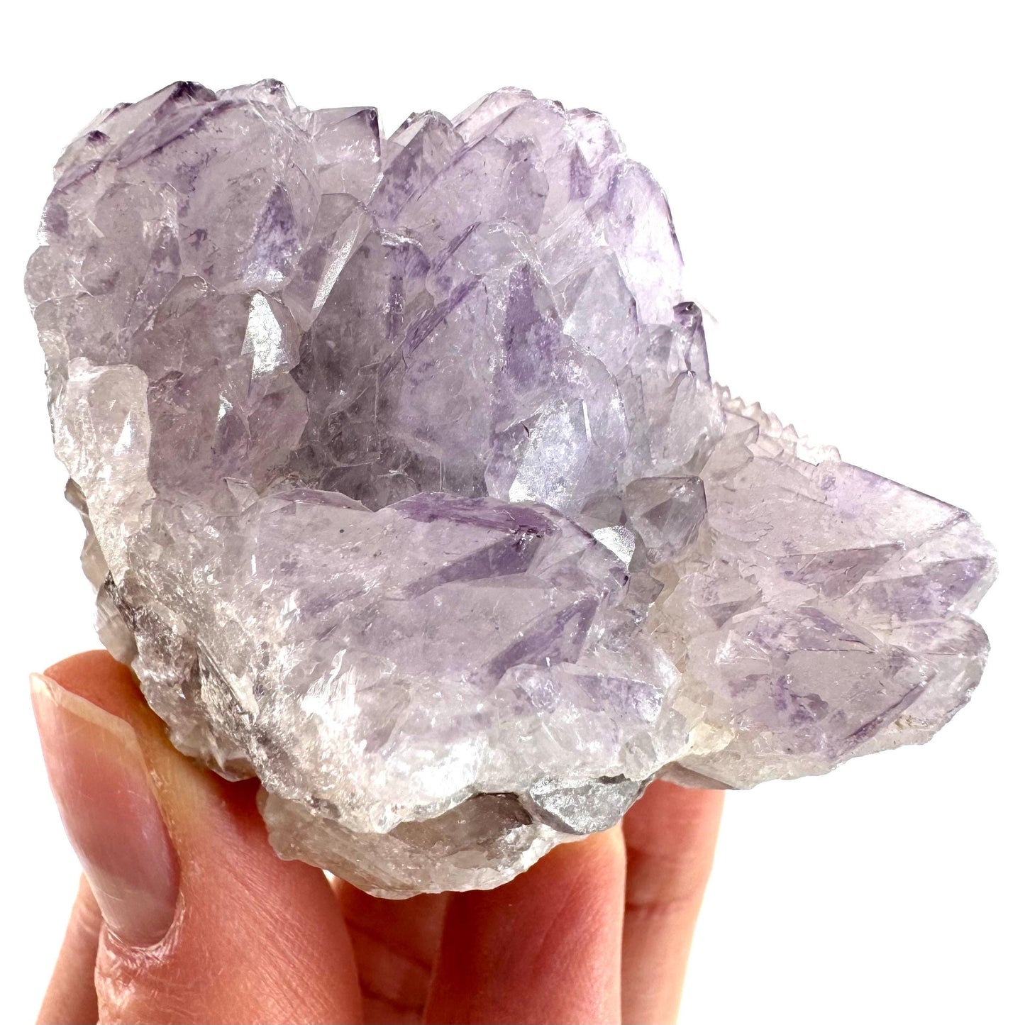 Spirit quartz crystal, spirit quartz cluster, spirit amethyst