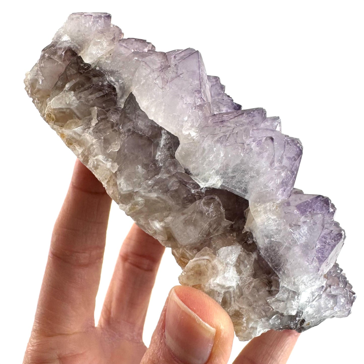 Spirit quartz crystal, spirit quartz cluster, spirit amethyst