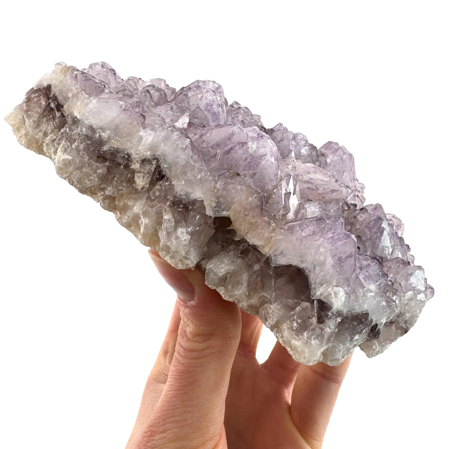 Spirit quartz crystal, spirit quartz cluster, spirit amethyst