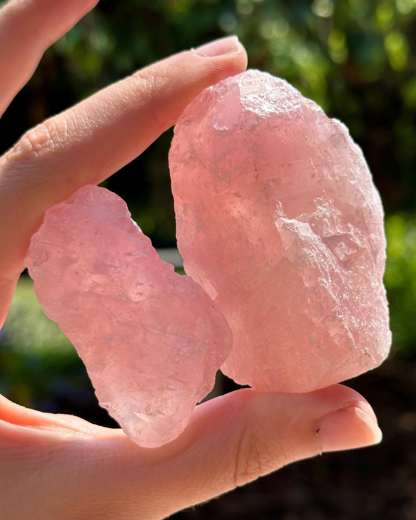 Raw Rose Quartz Chunk (South Africa) | rose quartz, raw crystal, rose quartz crystal, pink quartz