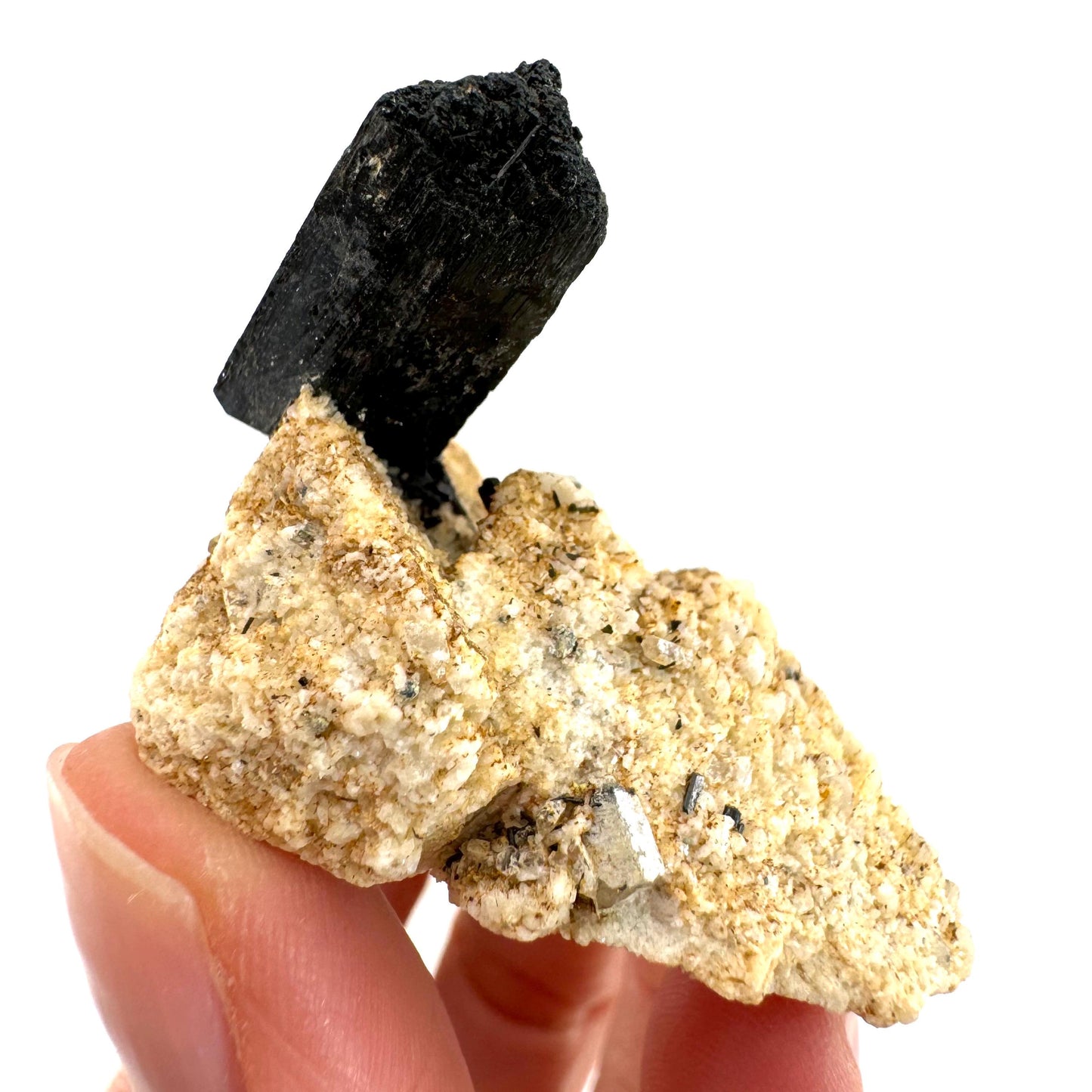 Black tourmaline cluster (Namibia), high grade black tourmaline, tourmaline crystal, black schorl