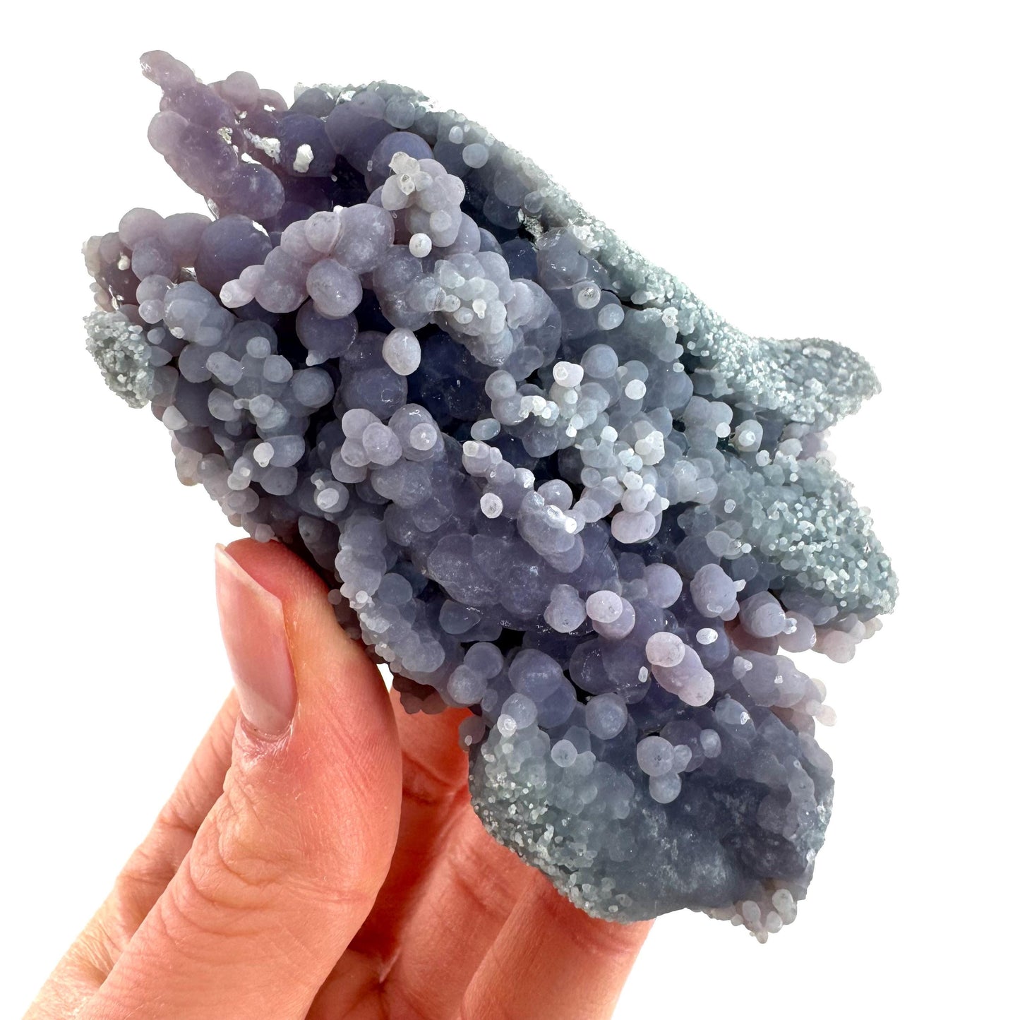 Grape Amethyst (Indonesia) | Grape Agate, purple grape agate, grape agate cluster, mineral specimen, crystals, gemstone