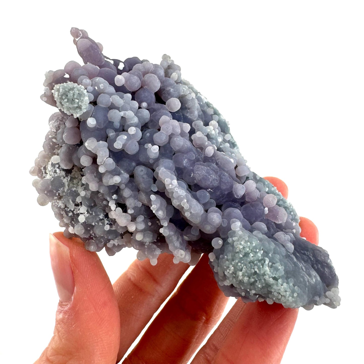Grape Amethyst (Indonesia) | Grape Agate, purple grape agate, grape agate cluster, mineral specimen, crystals, gemstone
