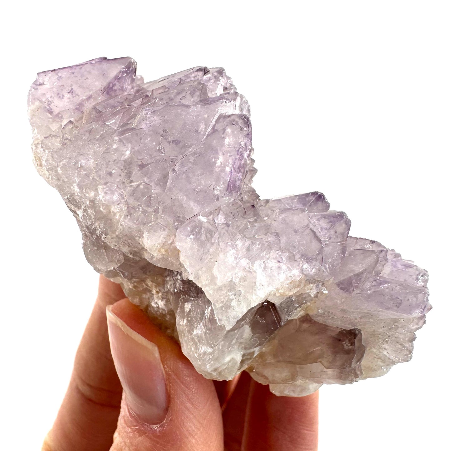 Spirit quartz crystal, spirit quartz cluster, spirit amethyst