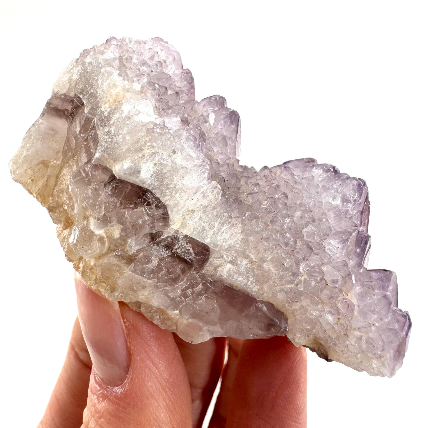 Spirit quartz crystal, spirit quartz cluster, spirit amethyst