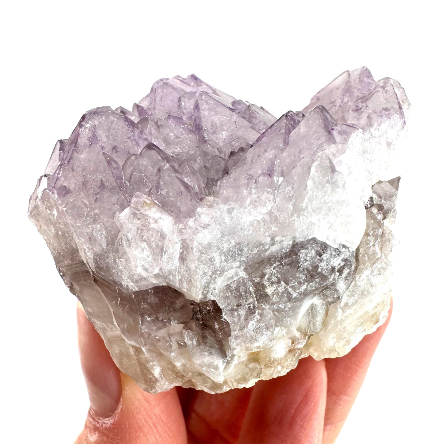 Spirit quartz crystal, spirit quartz cluster, spirit amethyst