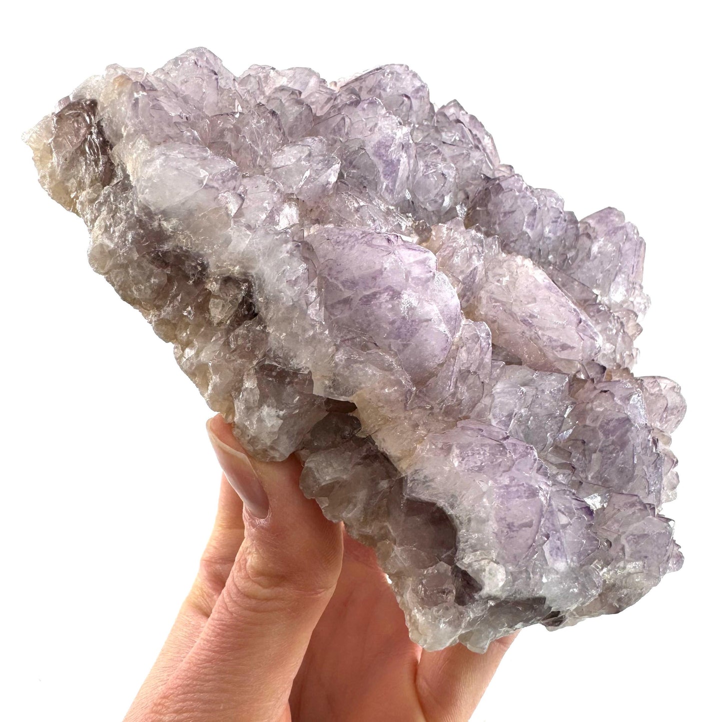 Spirit quartz crystal, spirit quartz cluster, spirit amethyst