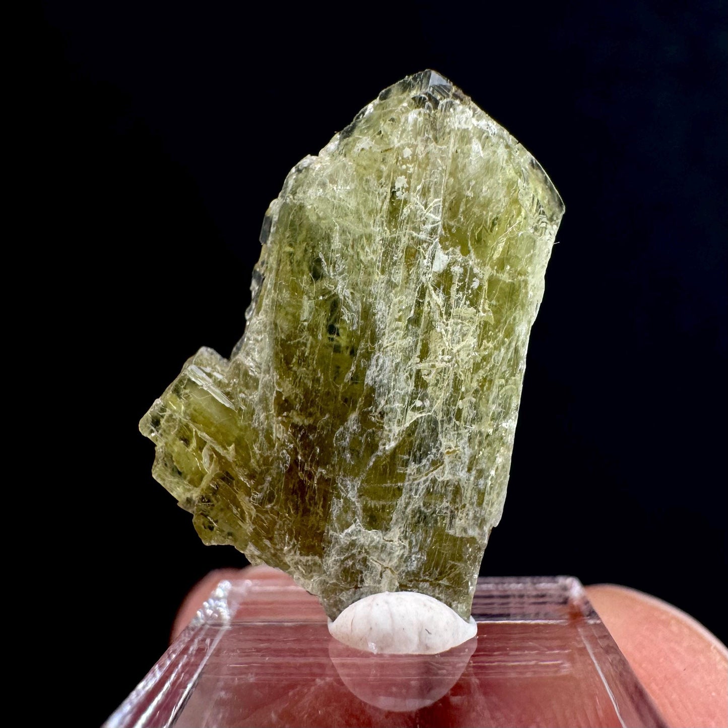 Chrysoberyl (Madagascar) | Yellow Chrysoberyl Specimen, raw chrysoberyl, rare minerals, mineral specimen, rare crystals