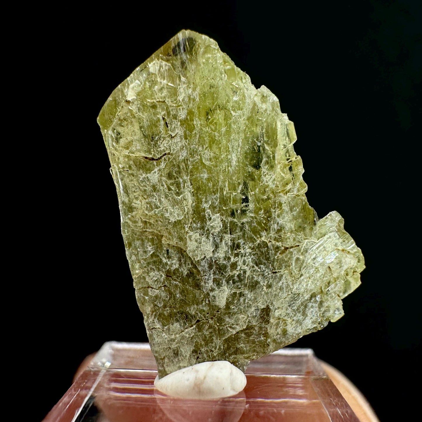 Chrysoberyl (Madagascar) | Yellow Chrysoberyl Specimen, raw chrysoberyl, rare minerals, mineral specimen, rare crystals