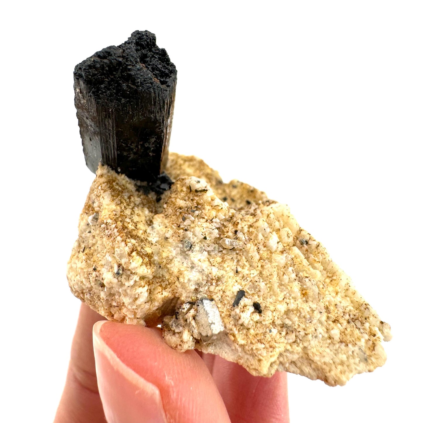 Black tourmaline cluster (Namibia), high grade black tourmaline, tourmaline crystal, black schorl