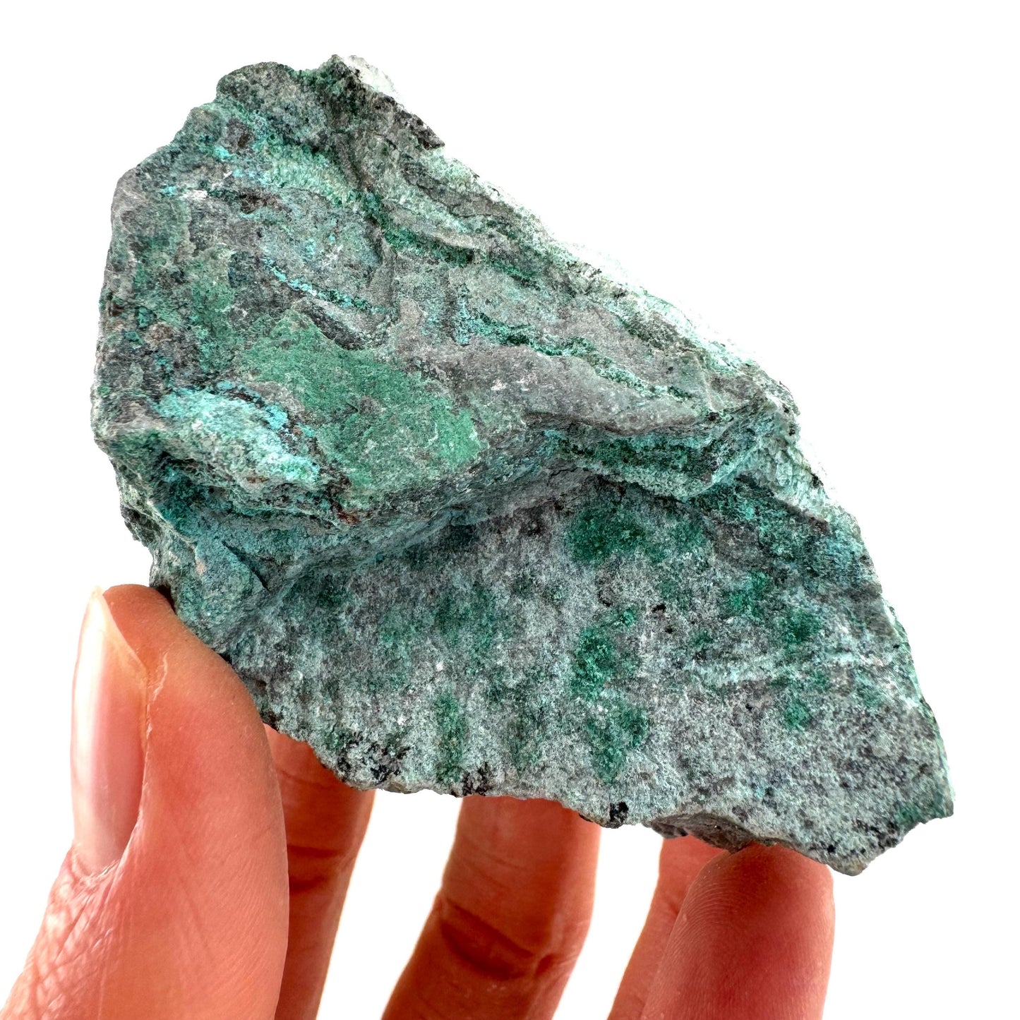Sparkly Druzy Chrysocolla Specimen (Congo), raw chrysocolla, druzy chrysocolla, chrysocolla crystal, raw crystals