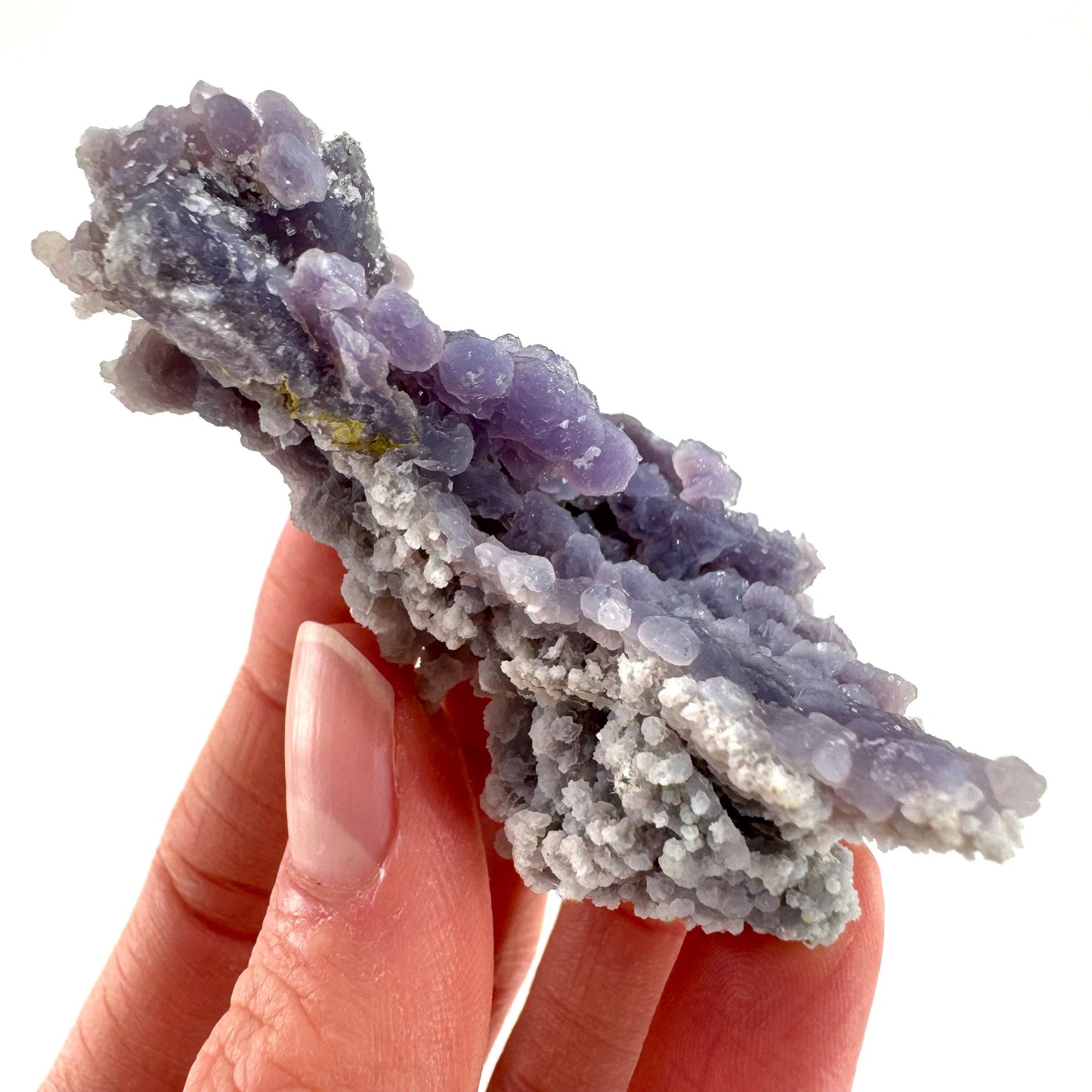 Grape Amethyst (Indonesia) | Grape Agate, purple grape agate, grape agate cluster, mineral specimen, crystals, gemstone