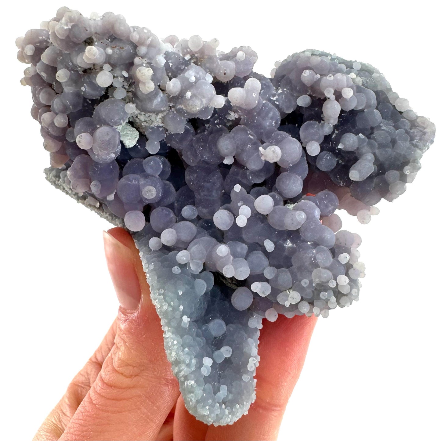 Grape Amethyst (Indonesia) | Grape Agate, purple grape agate, grape agate cluster, mineral specimen, crystals, gemstone