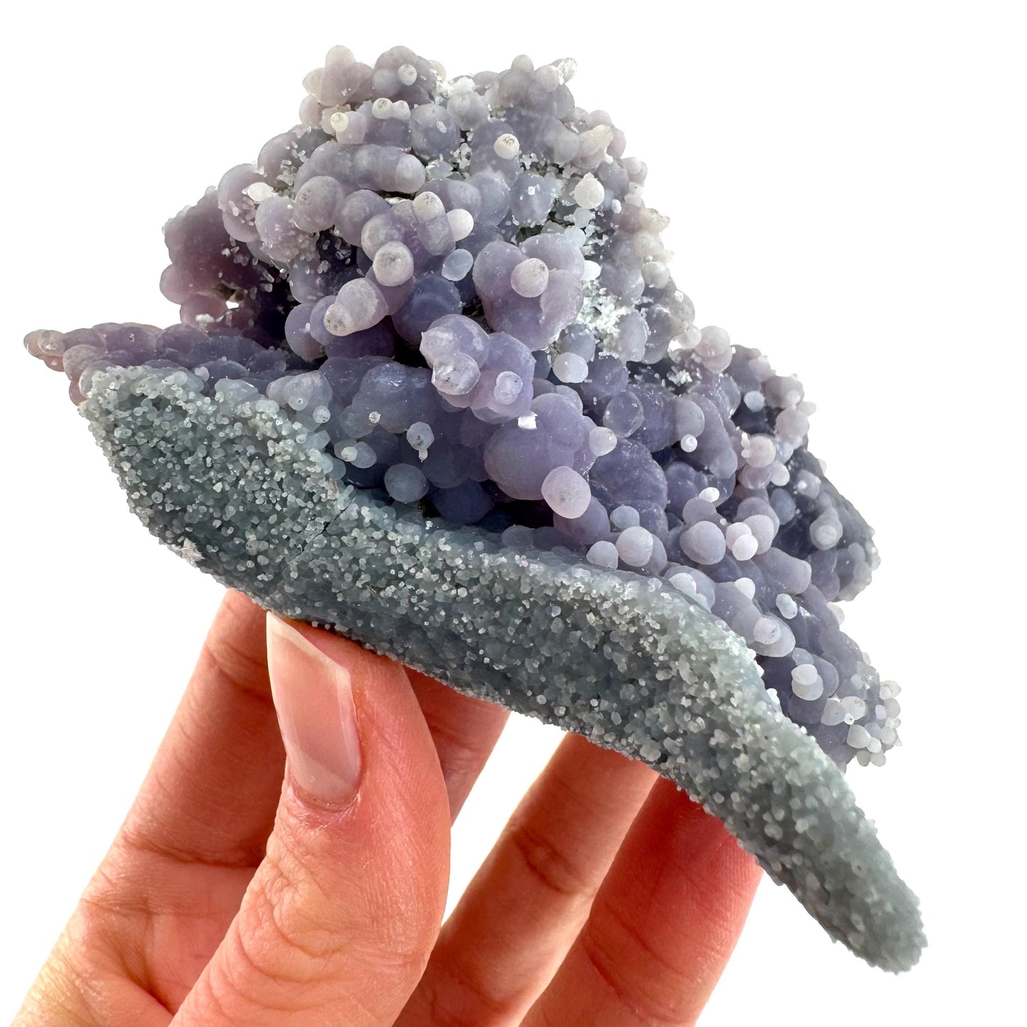 Grape Amethyst (Indonesia) | Grape Agate, purple grape agate, grape agate cluster, mineral specimen, crystals, gemstone