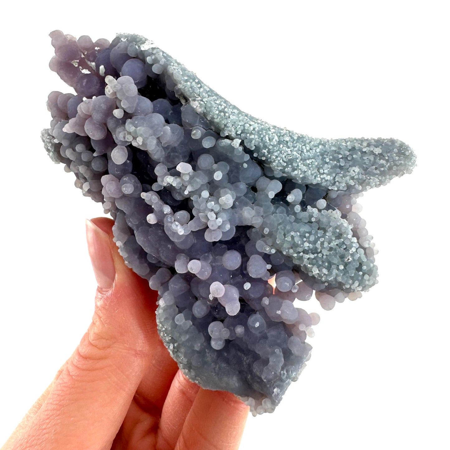 Grape Amethyst (Indonesia) | Grape Agate, purple grape agate, grape agate cluster, mineral specimen, crystals, gemstone