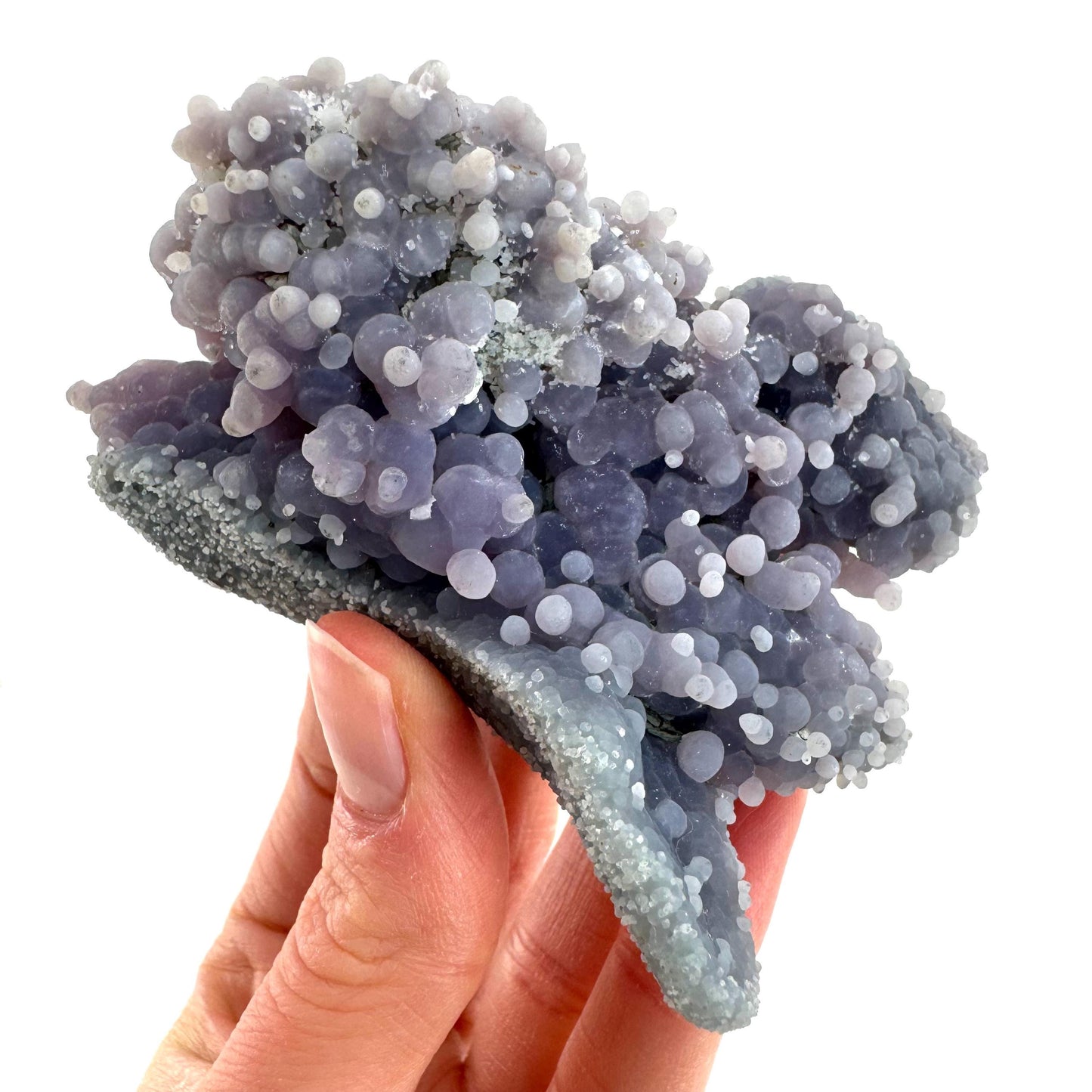Grape Amethyst (Indonesia) | Grape Agate, purple grape agate, grape agate cluster, mineral specimen, crystals, gemstone