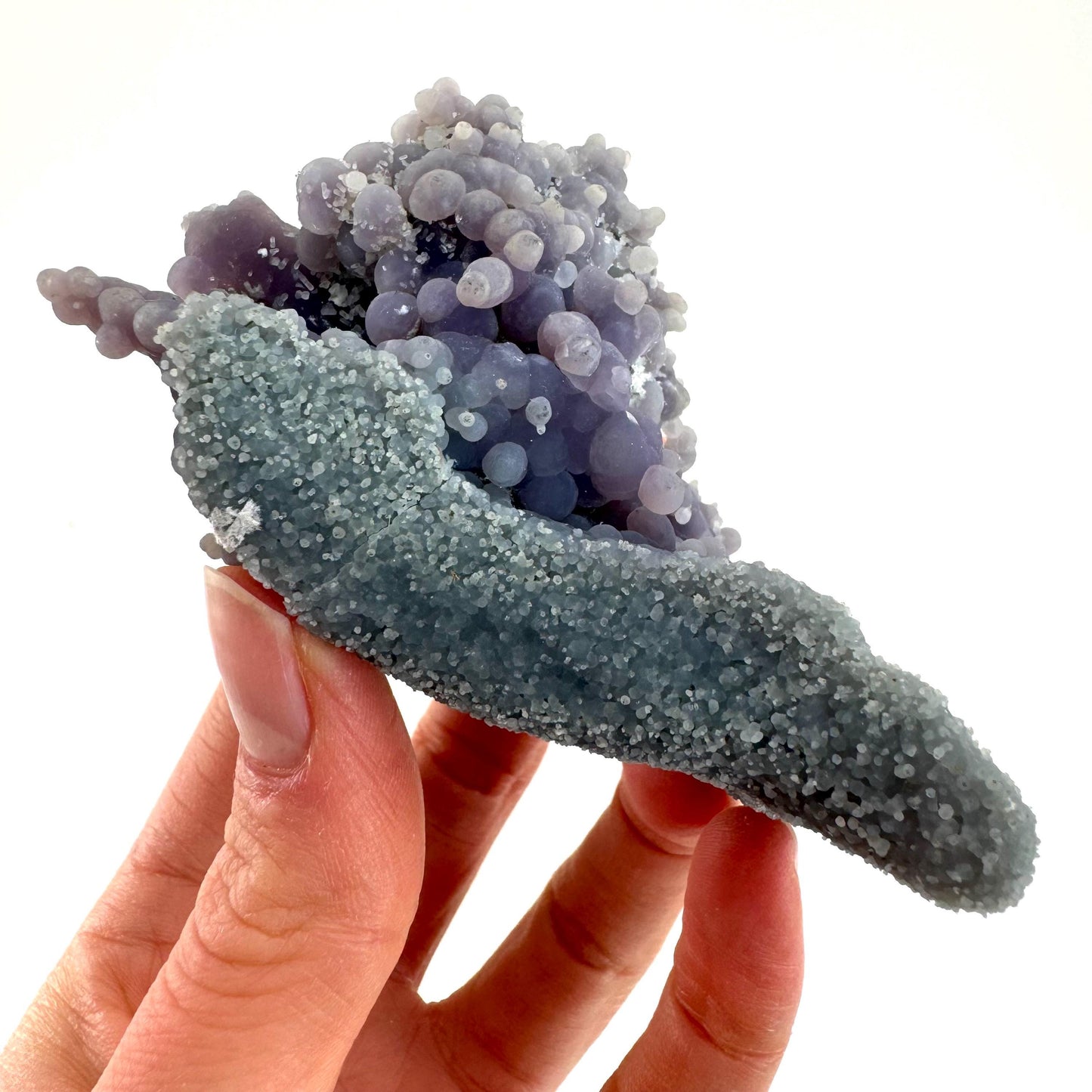 Grape Amethyst (Indonesia) | Grape Agate, purple grape agate, grape agate cluster, mineral specimen, crystals, gemstone